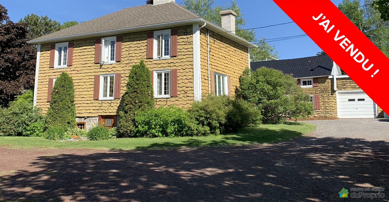 StJeanPortJoli J’ai vendu! DuProprio