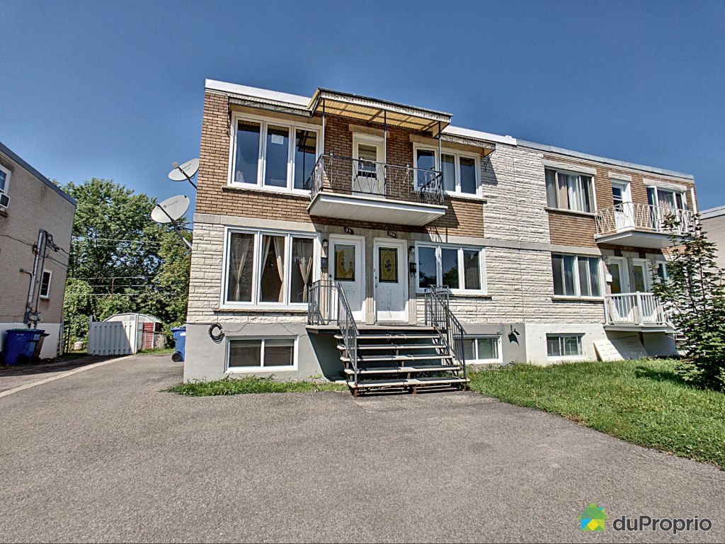 Chateauguay Triplex for sale DuProprio