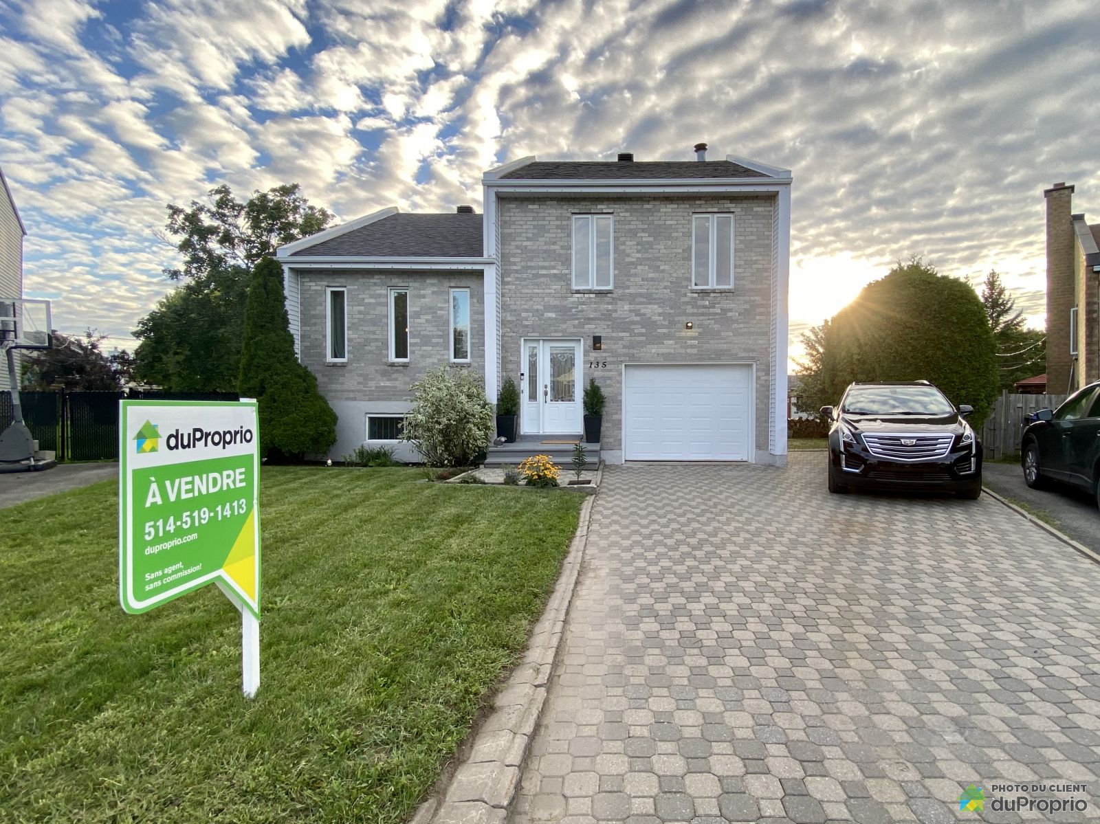 135, RUE ODETTE, Repentigny (Le Gardeur) à vendre DuProprio