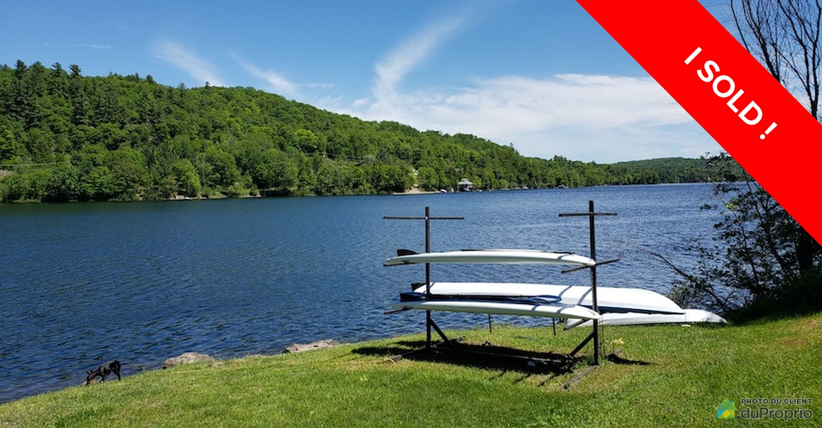 I Sold Residential Lot ValDesMonts, Nᵒ 837995 DuProprio