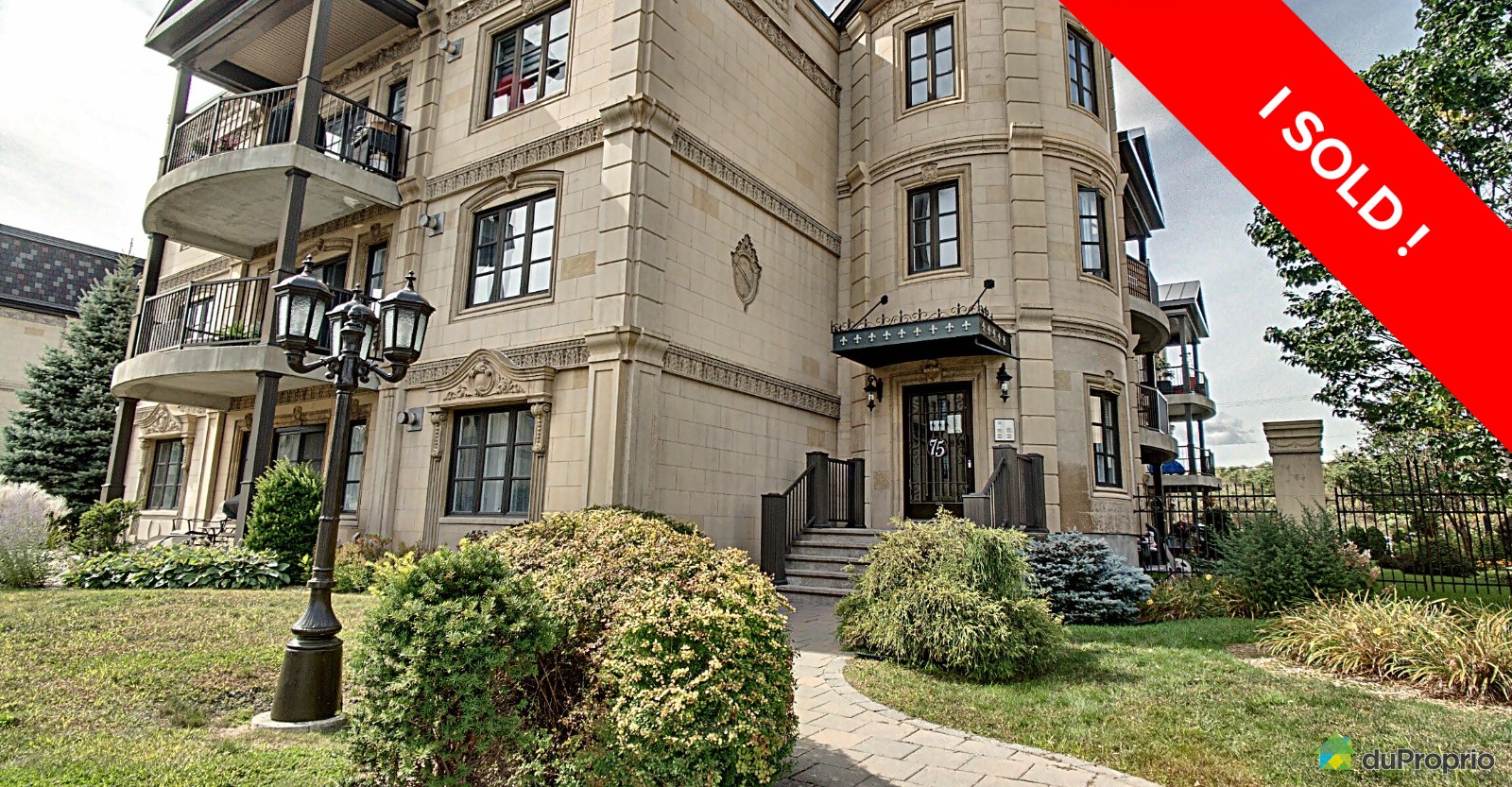 Charlemagne I sold! DuProprio