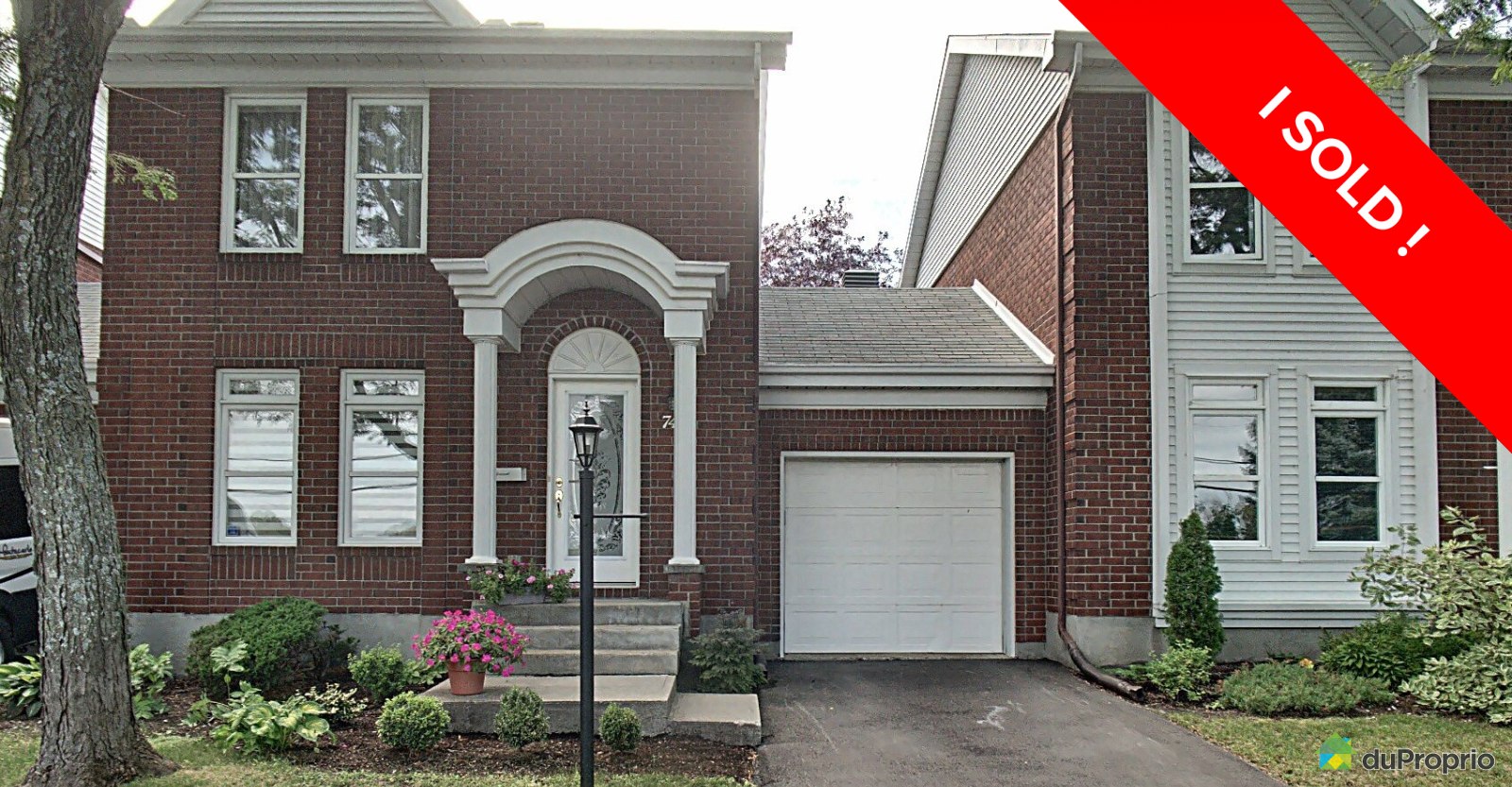 Boucherville I sold! DuProprio