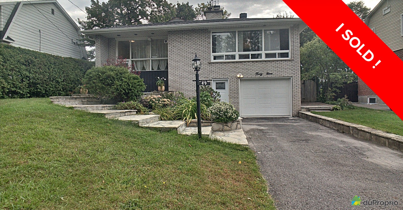 PointeClaire I sold! DuProprio