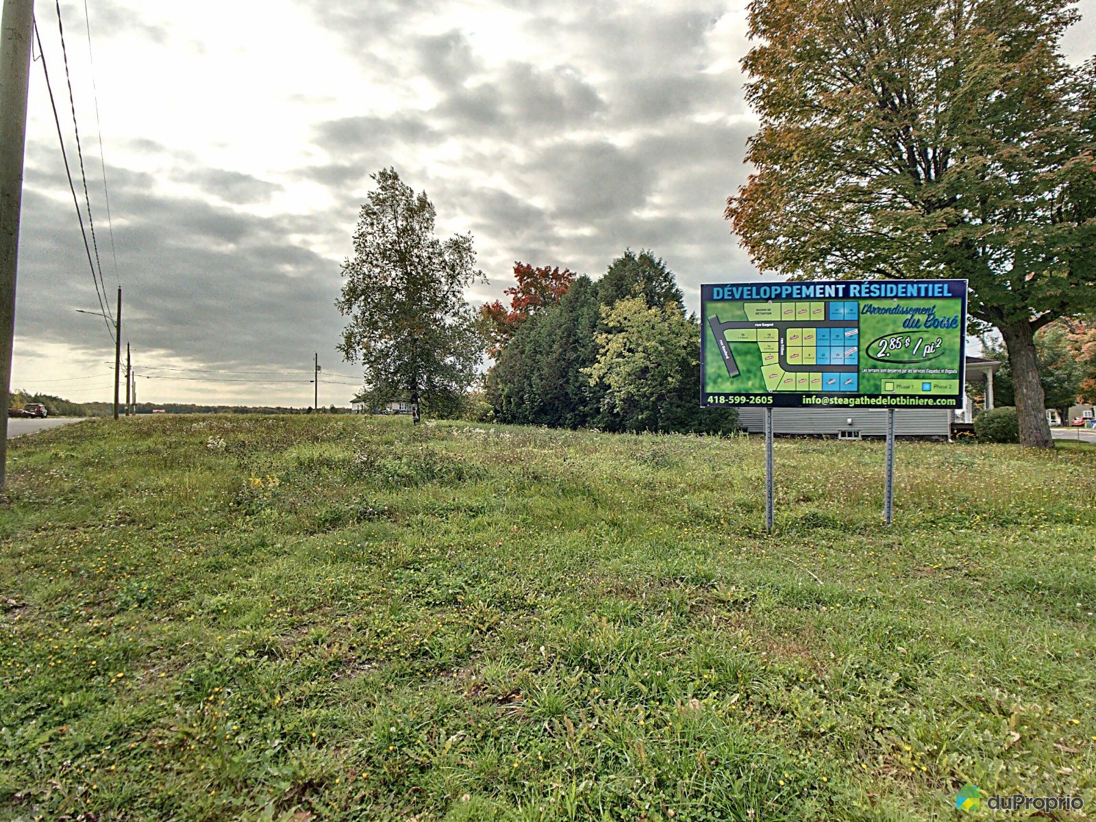 Residential Lot for sale SteAgathedeLotbinière 928784