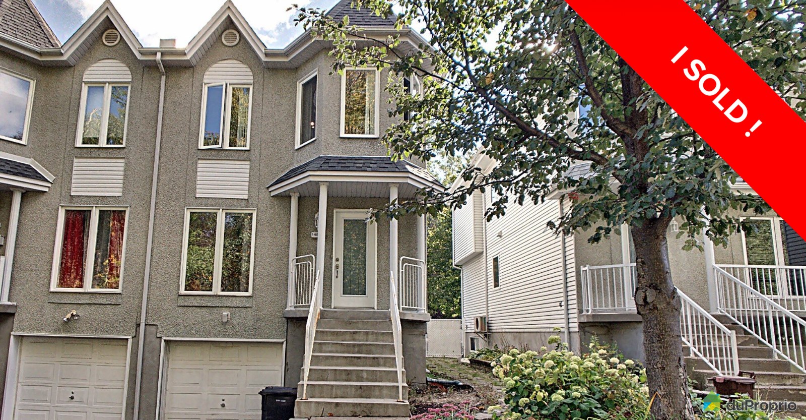 PointeAuxTrembles / MontréalEst I sold! DuProprio