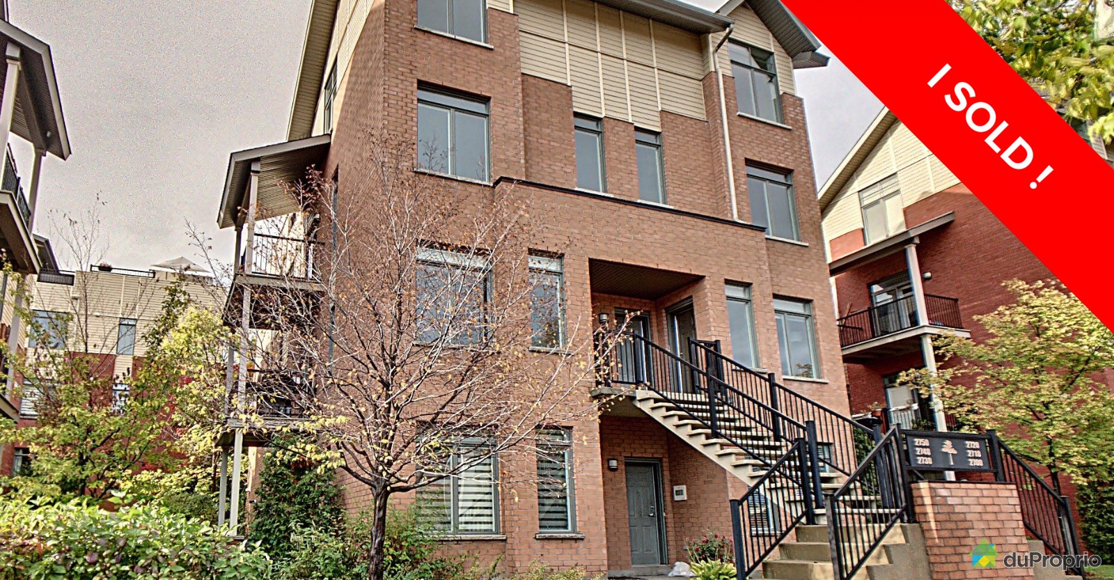 Boisbriand I sold! DuProprio