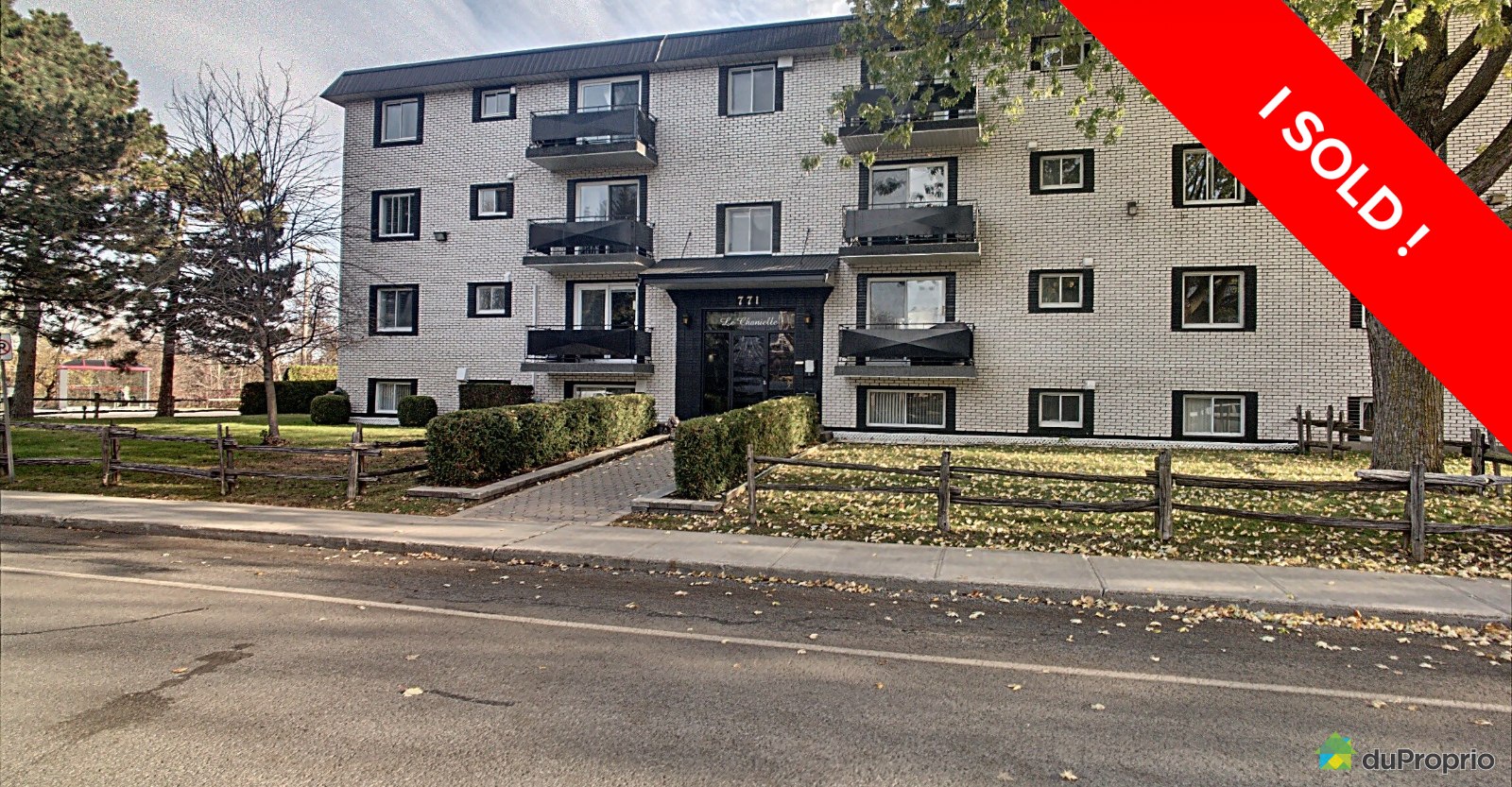 Boucherville I sold! DuProprio