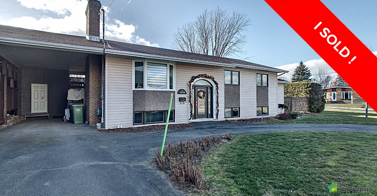 Plessisville I sold! DuProprio