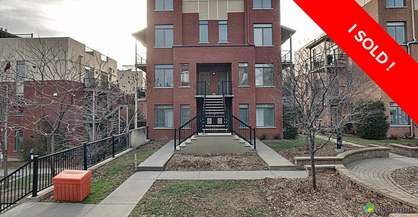 Boisbriand I sold! DuProprio