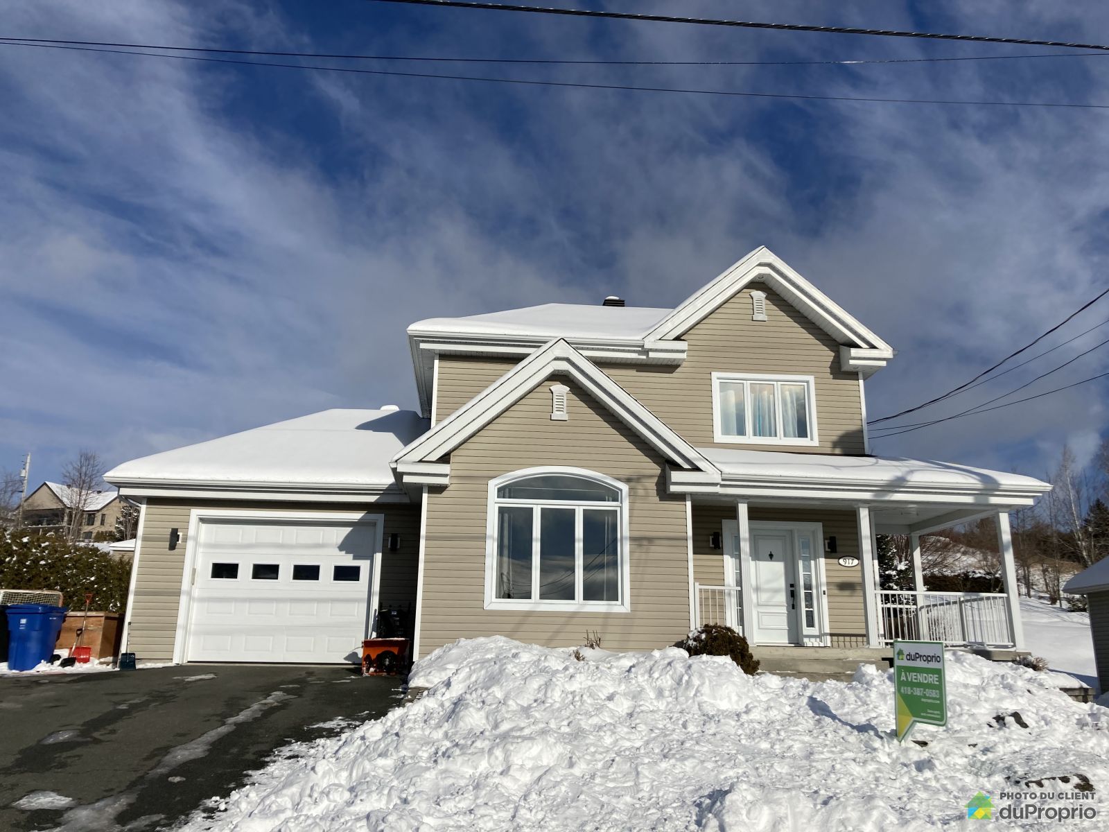 917 avenue du Castel, StJosephDeBeauce for sale DuProprio