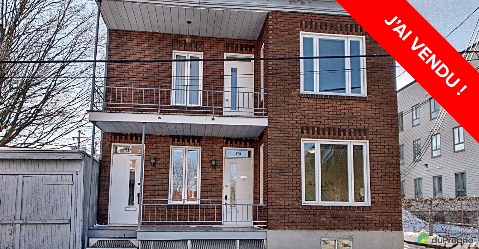 J'ai Vendu & Économisé 20 000 Duplex SaintSauveur, Nᵒ 944493