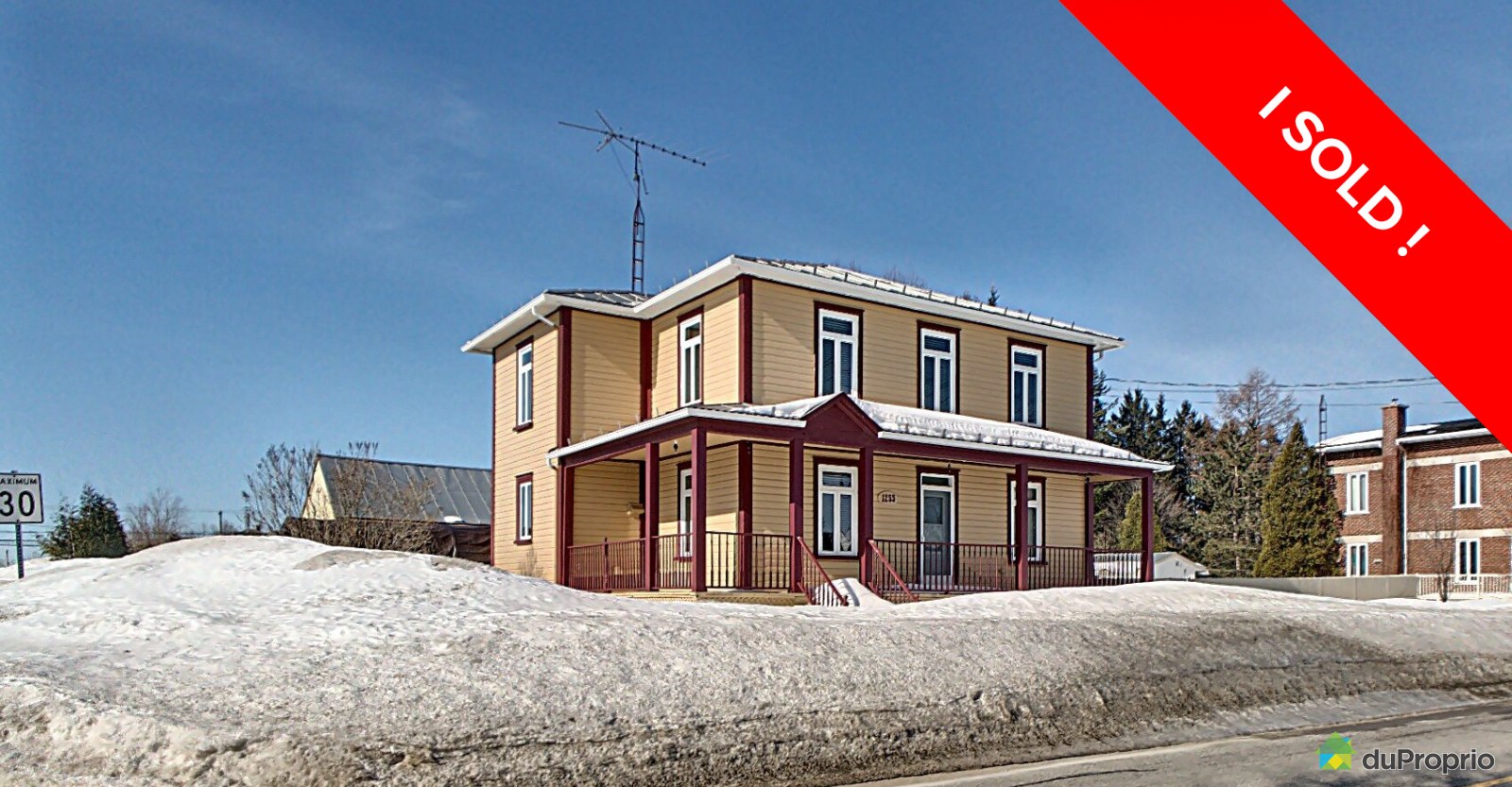 StMarcDesCarrières I sold! DuProprio