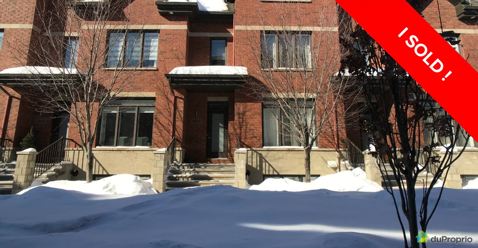 Boisbriand I sold! DuProprio