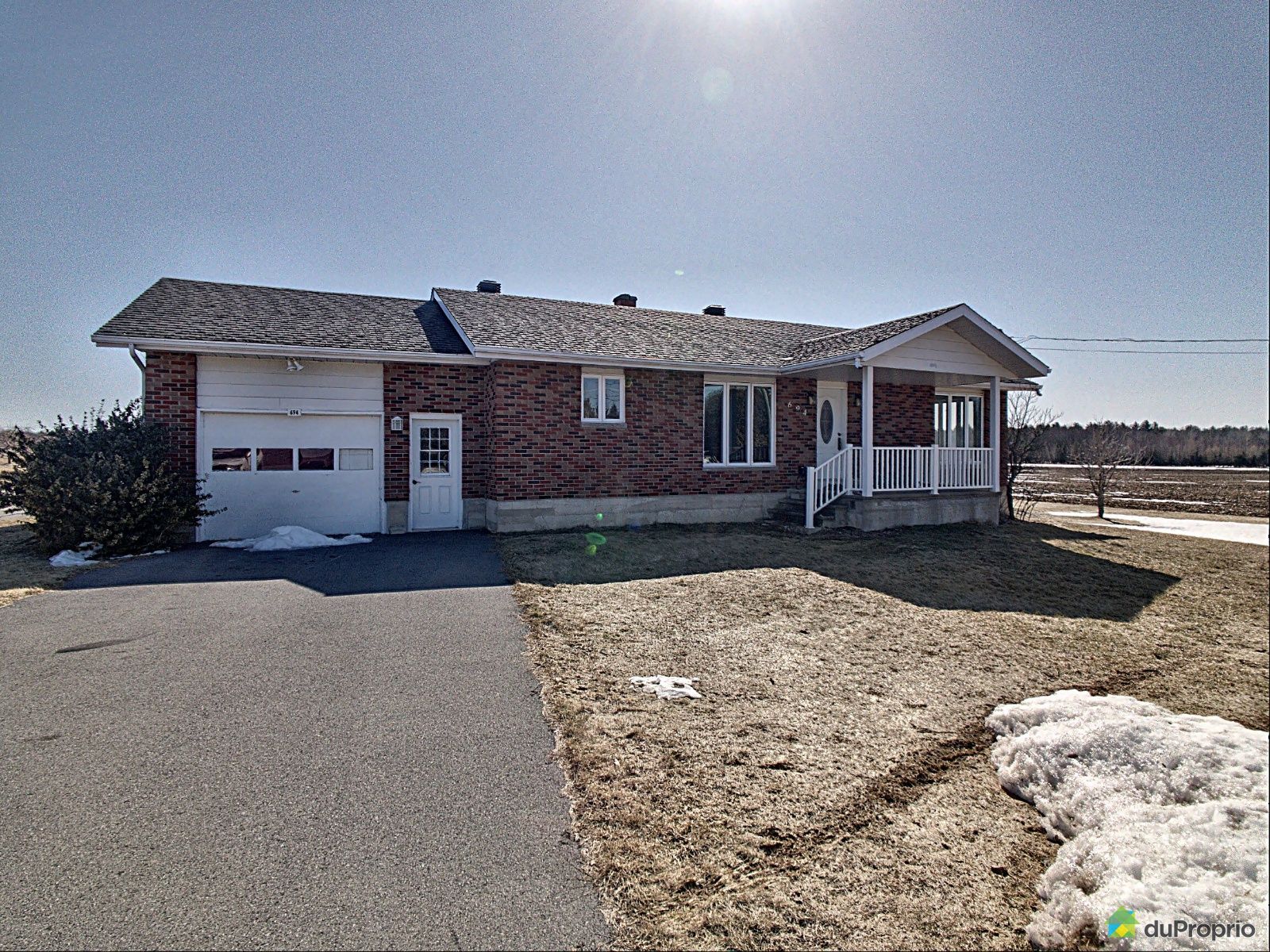 Fermette à vendre Hemmingford 3 chambres 1 salle de bain 946756