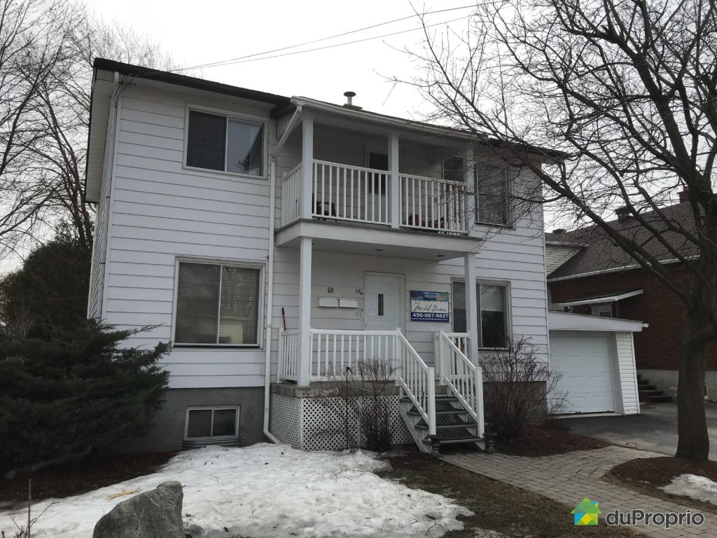 Duplex à vendre, LavaldesRapides DuProprio