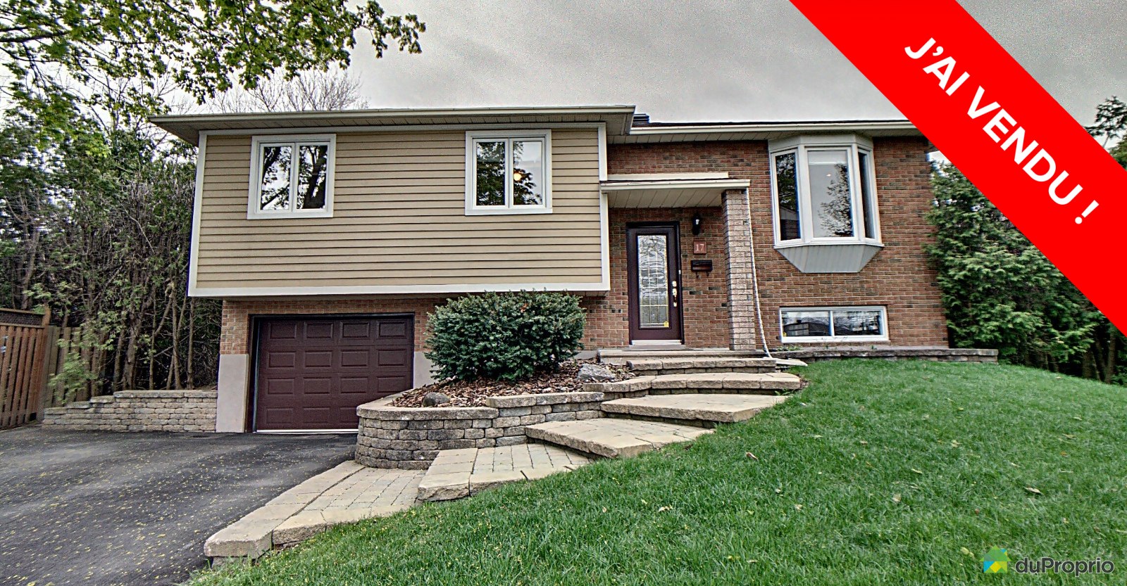 J'ai Vendu Bungalow Surélevé Kirkland, Nᵒ 932936 DuProprio