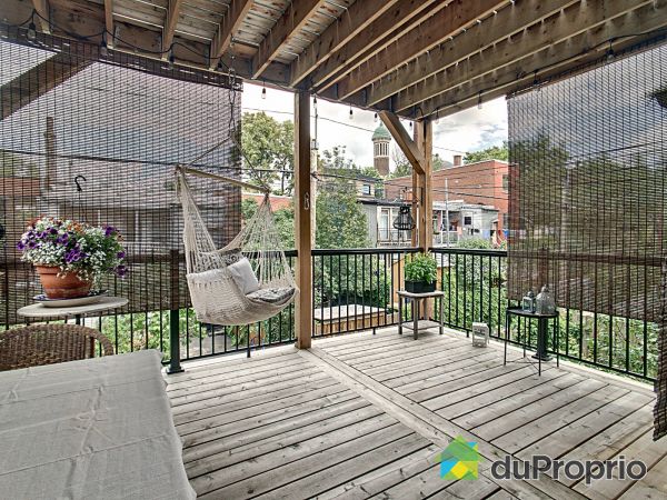 Terrace - 5667 avenue de l&#39;Esplanade, Le Plateau-Mont-Royal for sale