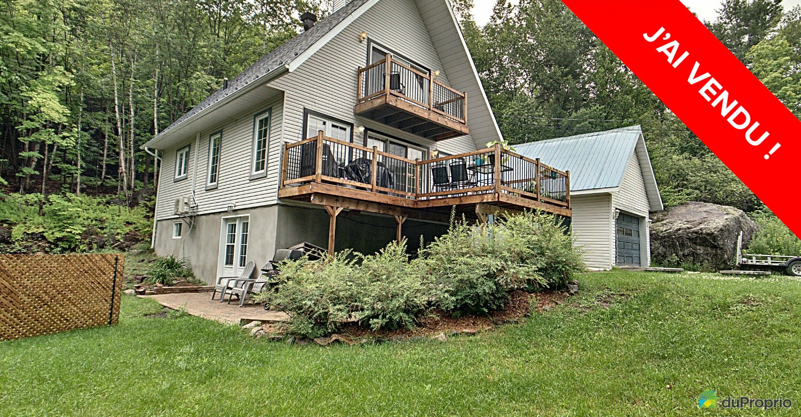 J'ai Vendu Duplex SteAdèle, Nᵒ 971609 DuProprio