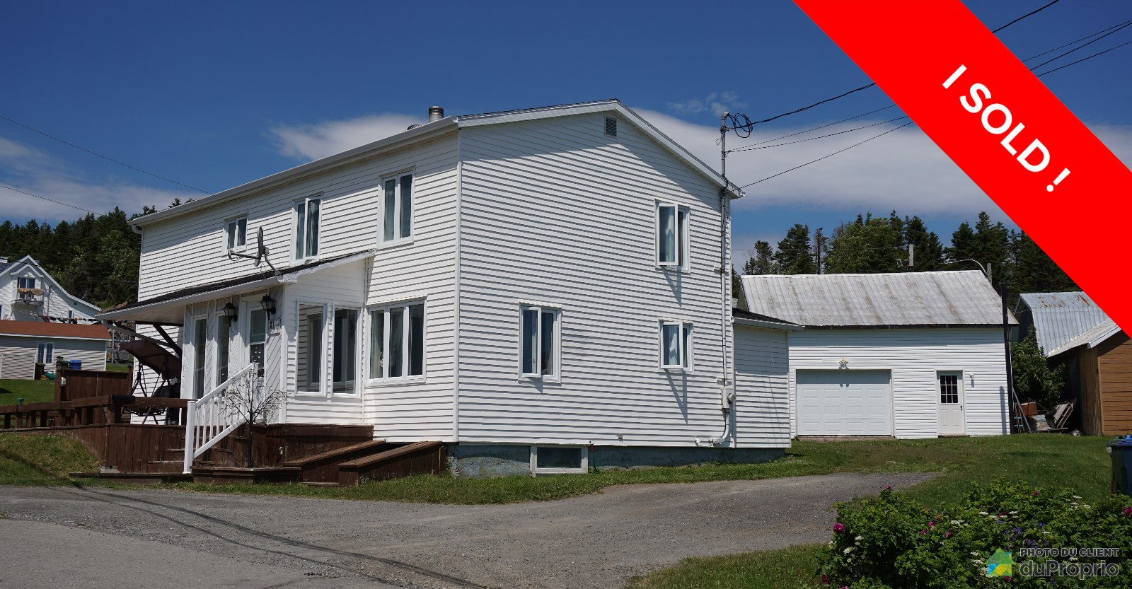 I Sold & Saved 10,000 2 Storey Gaspé, Nᵒ 971988 DuProprio
