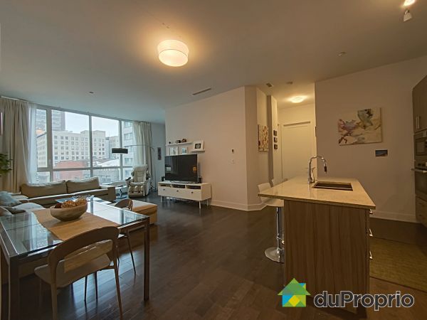 Salon du logement - 406-1225, boulevard Robert-Bourassa, Ville-Marie (Centre-Ville et Vieux-Montréal) à vendre