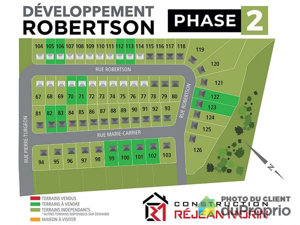 Développement Robertson - Phase 2, Pintendre à vendre