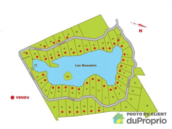Domaine du Lac Beaudoin, Ste-Émélie-De-L&#39;Énergie à vendre