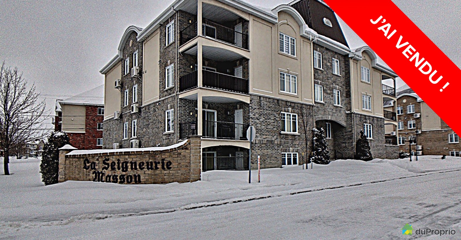 J'ai Vendu & Économisé 14 000 Condo Mascouche, Nᵒ 996187 DuProprio