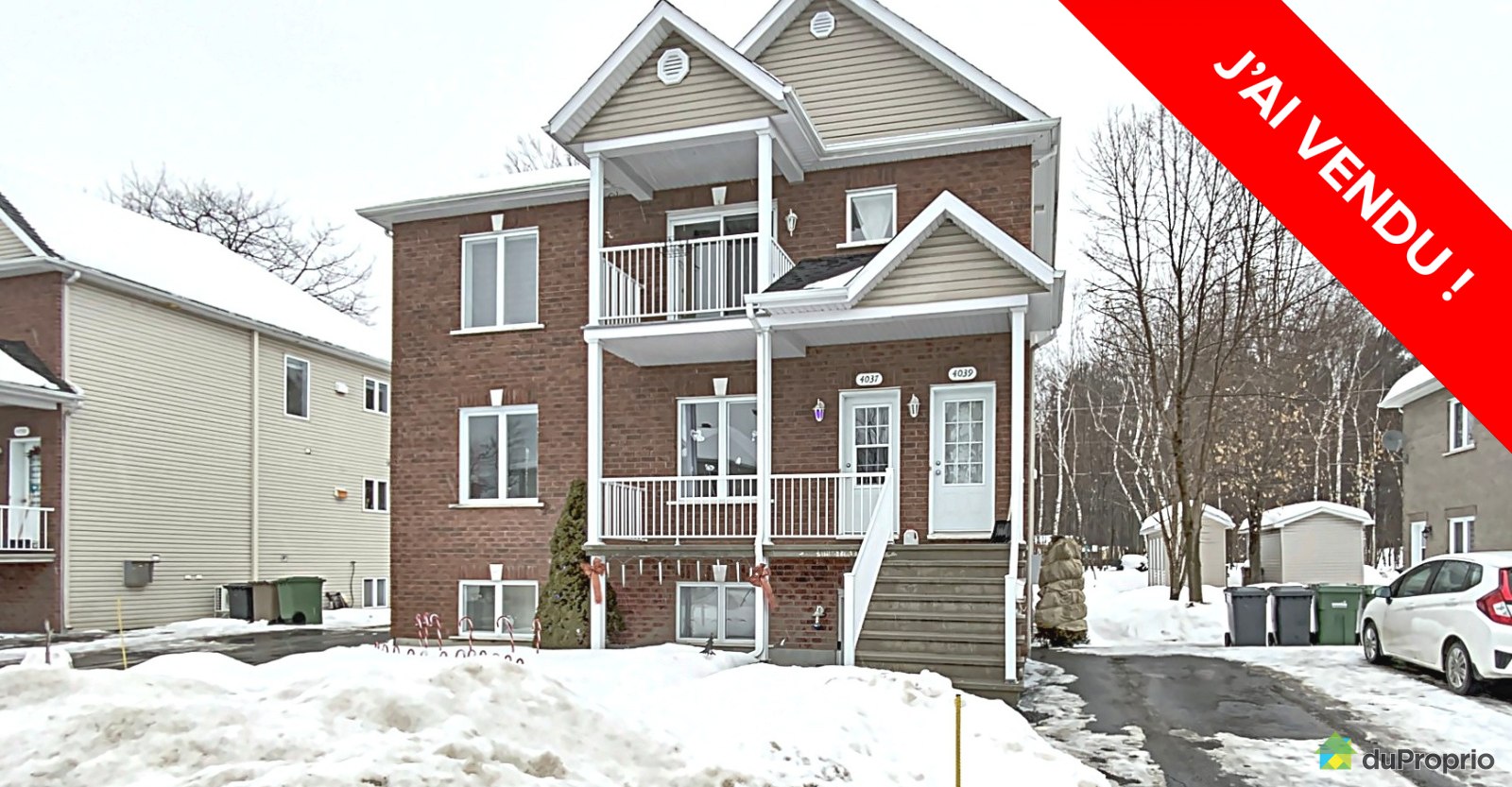 J'ai Vendu & Économisé 28 000 Triplex Drummondville