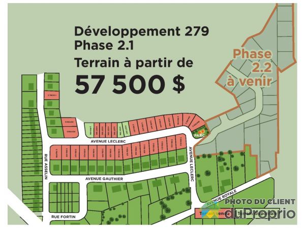 avenue Leclerc - Phase 2, St-Charles-De-Bellechasse for sale