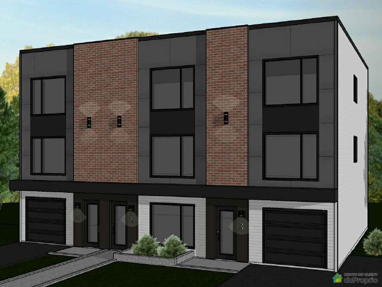 Maison en rangée / de ville neuve à vendre Vanier 2 chambres 1004768