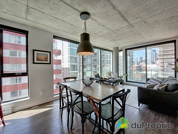 Dining Room / Living Room - 904-1165 rue Wellington, Griffintown for sale