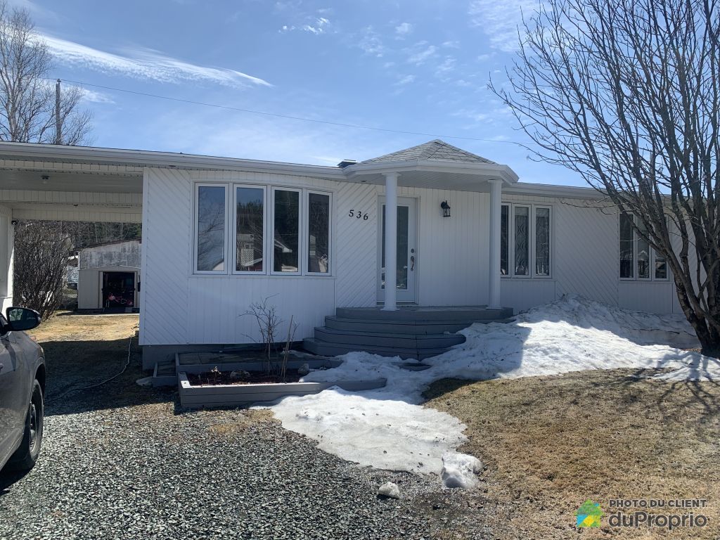 Maisons à vendre, Chibougamau