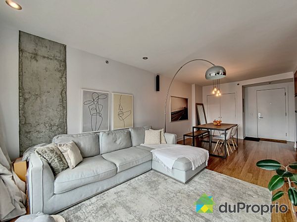 Living Room - 1016-400 rue de l&#39;Inspecteur, Griffintown for sale