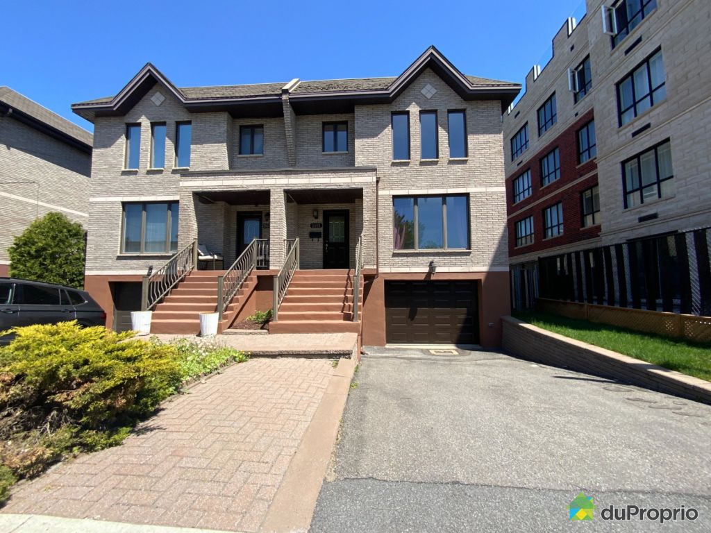 Semidetached for sale in CôtedesNeiges / NotreDamedeGrâce, Real