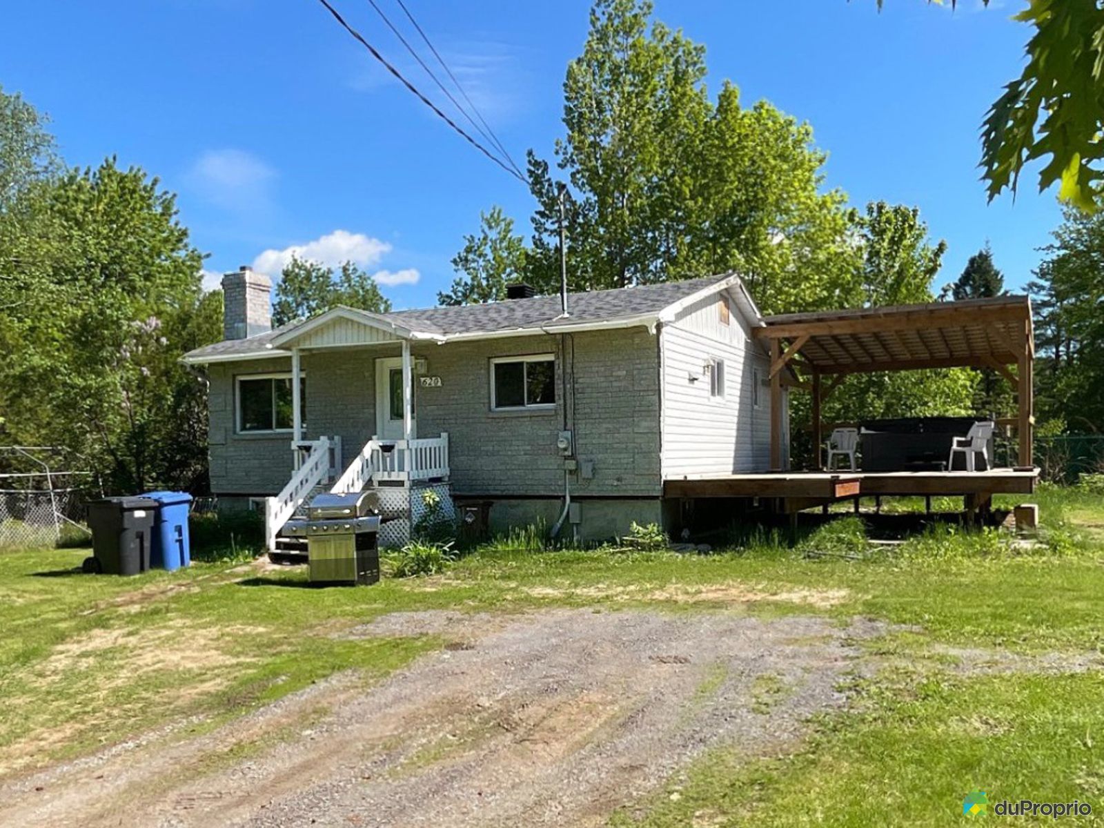 Bungalow à vendre StGabrielDeBrandon 3 chambres 1 salle de bain 1009493 DuProprio