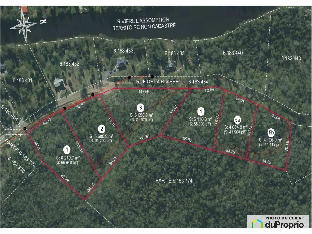 Terrains à vendre, Québec