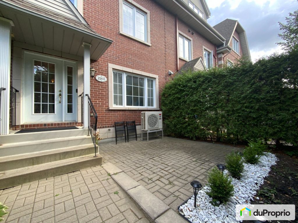 Townhomes for sale in SaintLaurent, Real Estate DuProprio