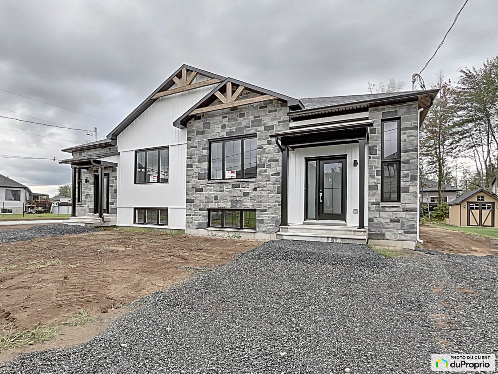 Jumelé neuf à vendre Drummondville (Drummondville) 2 chambres 1021641