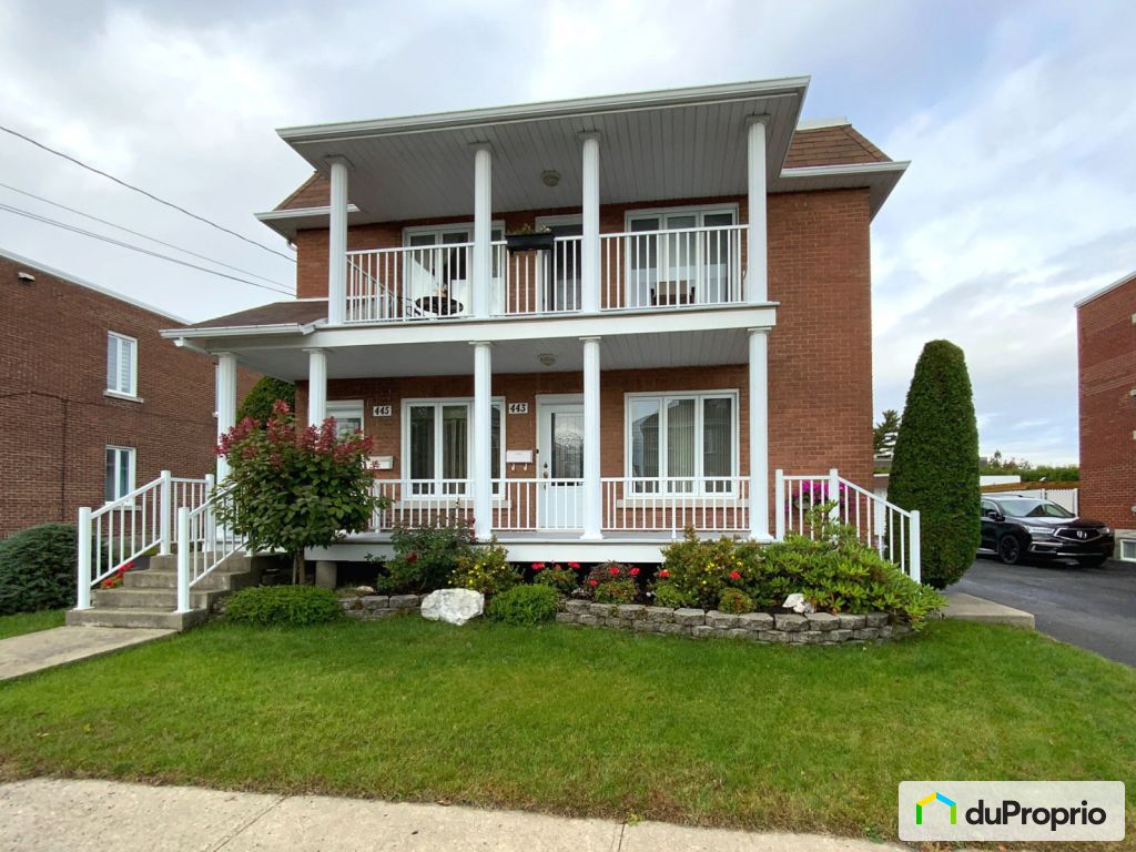 Duplex et Triplex à vendre, Drummondville