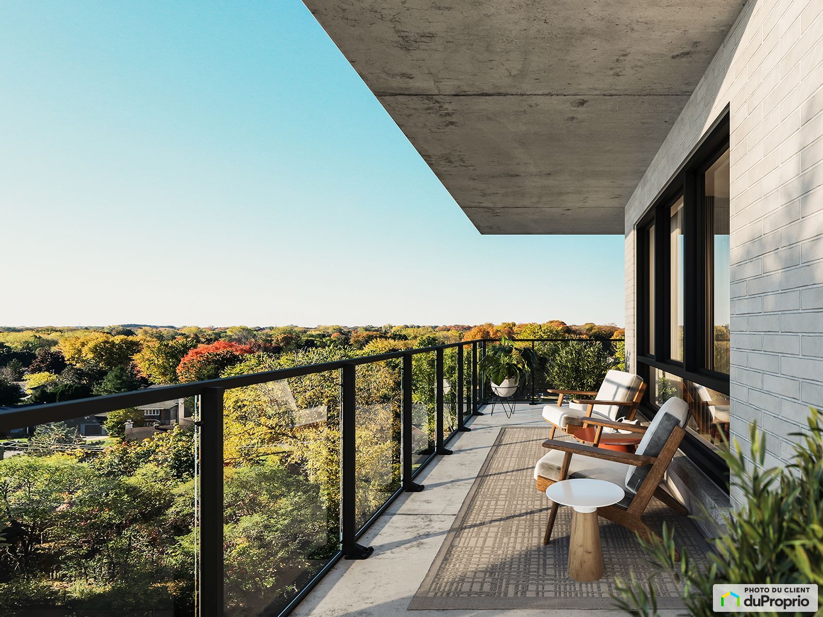 Condo neuf à vendre DollardDesOrmeaux 3 chambres 1023327