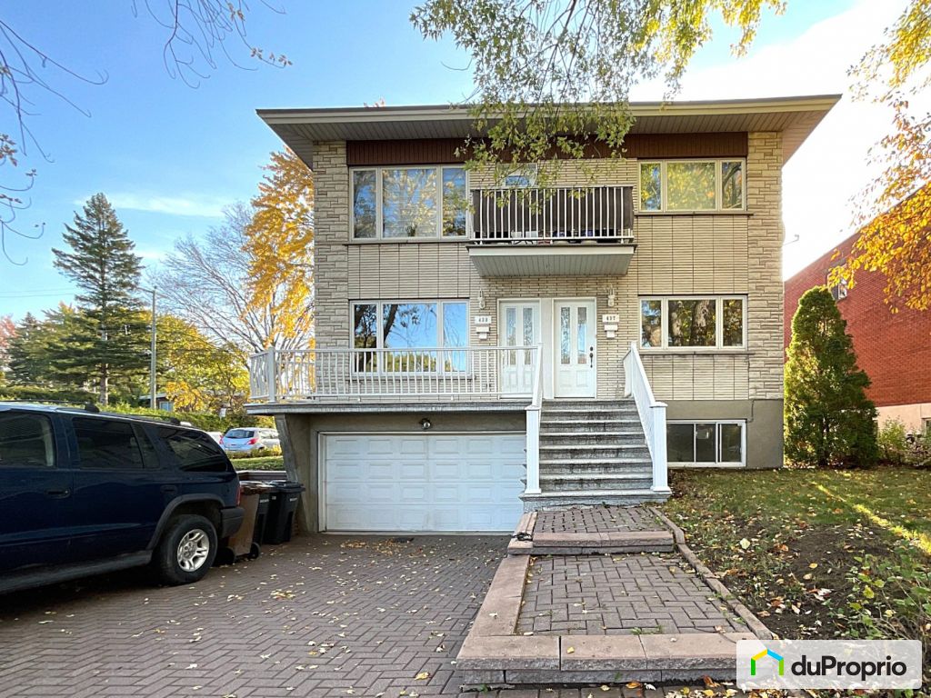 Duplex et Triplex à vendre, Laval