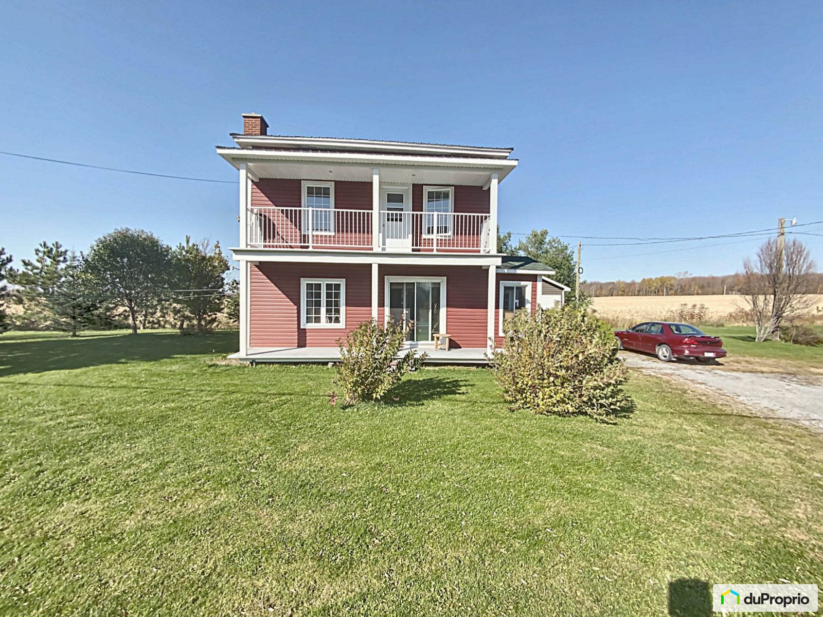 Fermette à vendre StPie 4 chambres 1 salle de bain 1024867