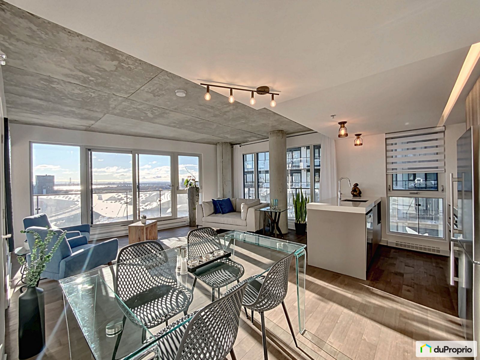 Condo à vendre Griffintown 2 chambres 2 salles de bain 1025498