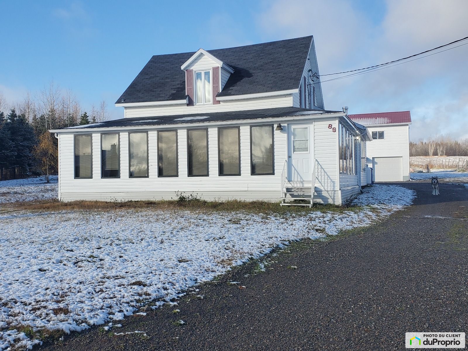 Fermette à vendre Paspebiac 4 chambres 1 salle de bain 1027013