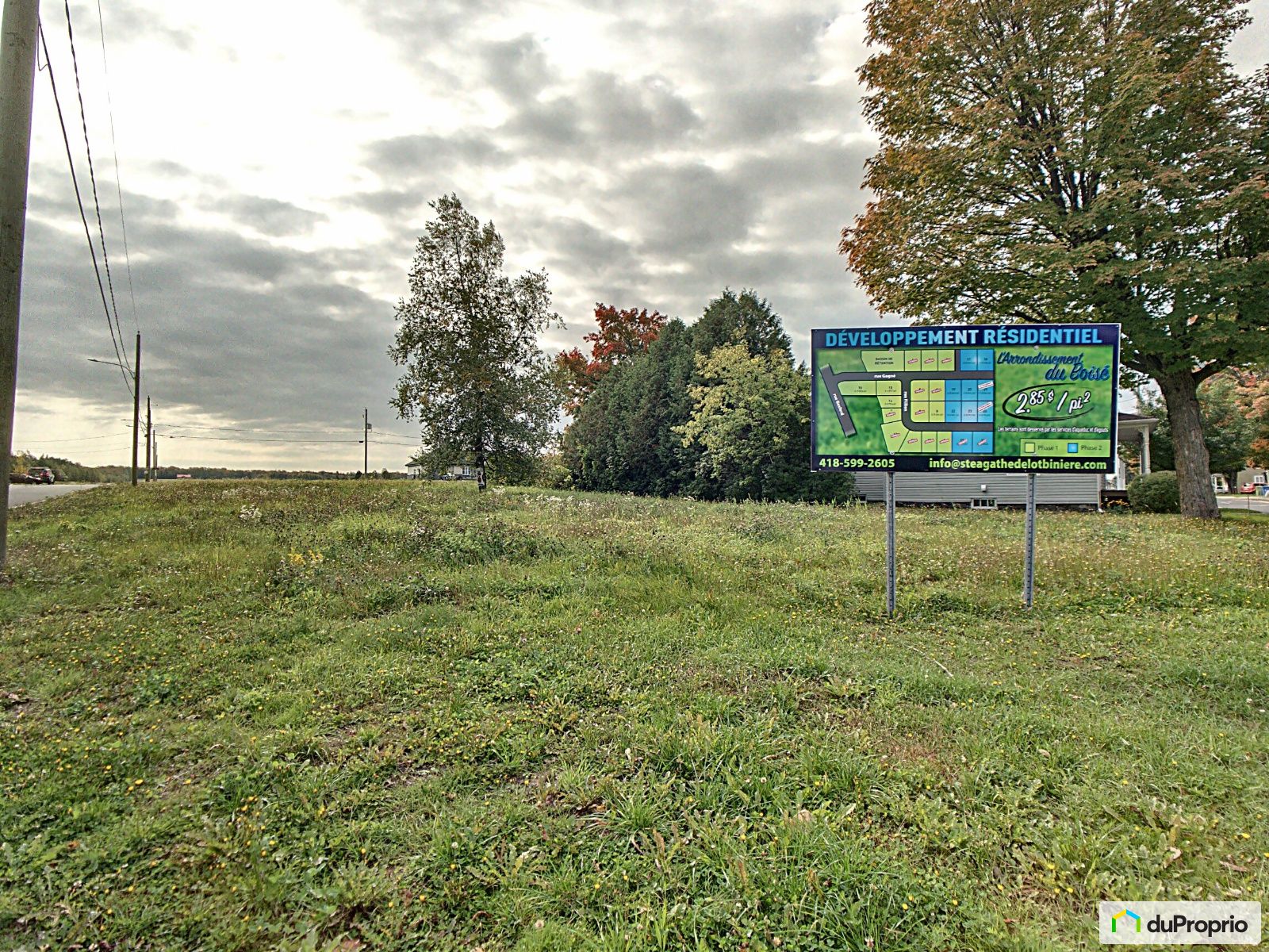 Terrain résidentiel à vendre SteAgathedeLotbinière 1027667