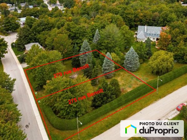 Aerial View - 279 rue Benoit, Granby for sale