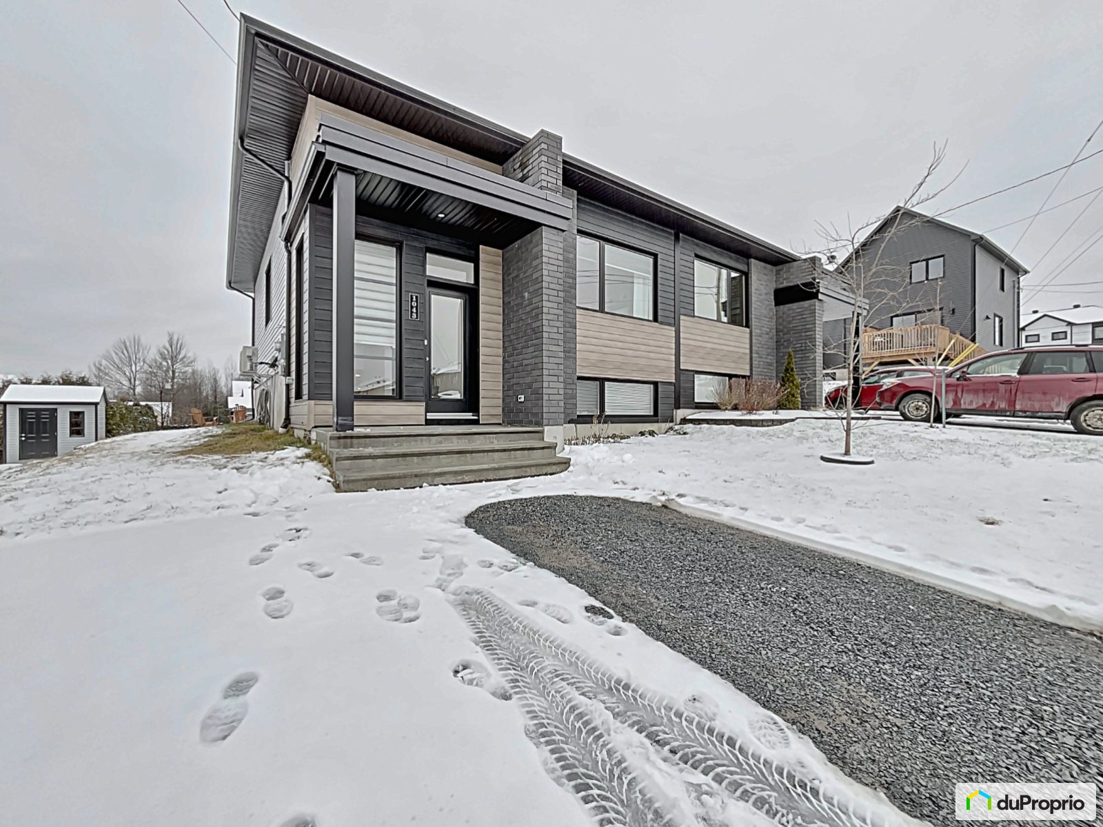 Jumelé à vendre Sherbrooke (Rock Forest) 2 chambres 2 salles de bain 1028347