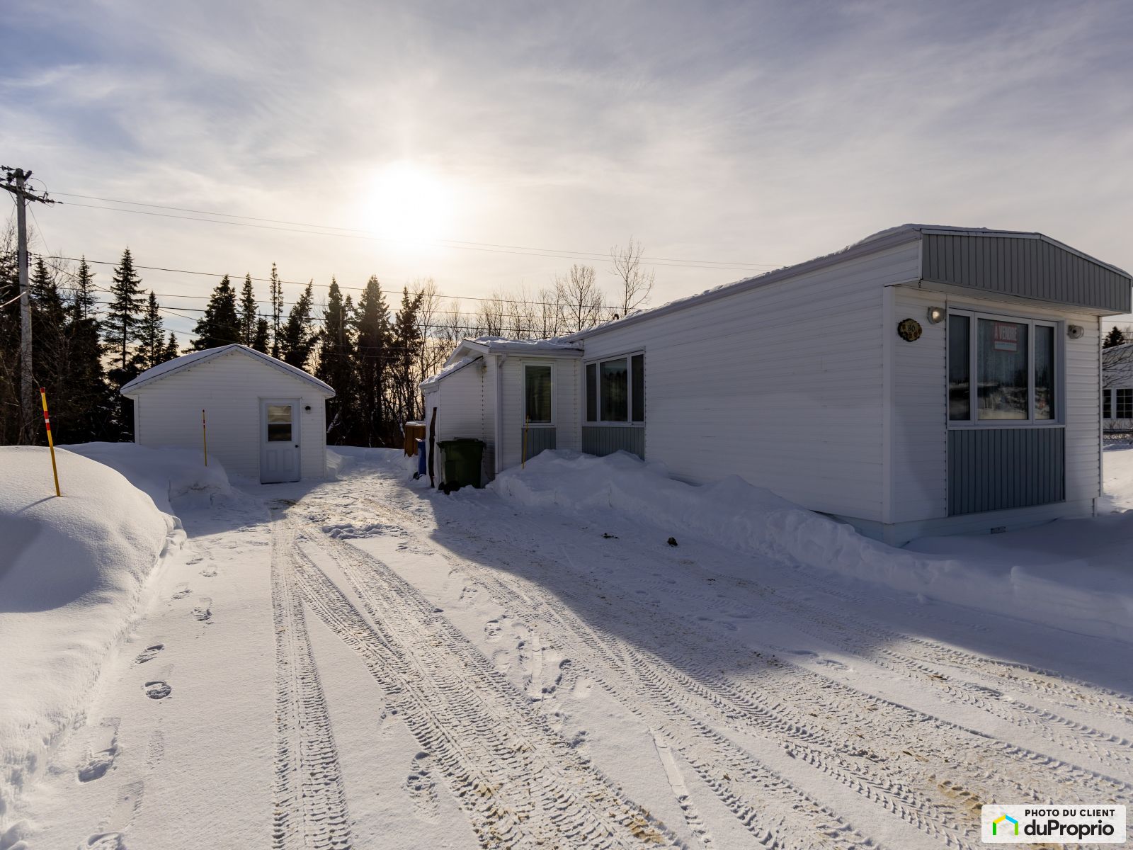 Maison mobile à vendre 2 chambres 1 salle de bain 1030911