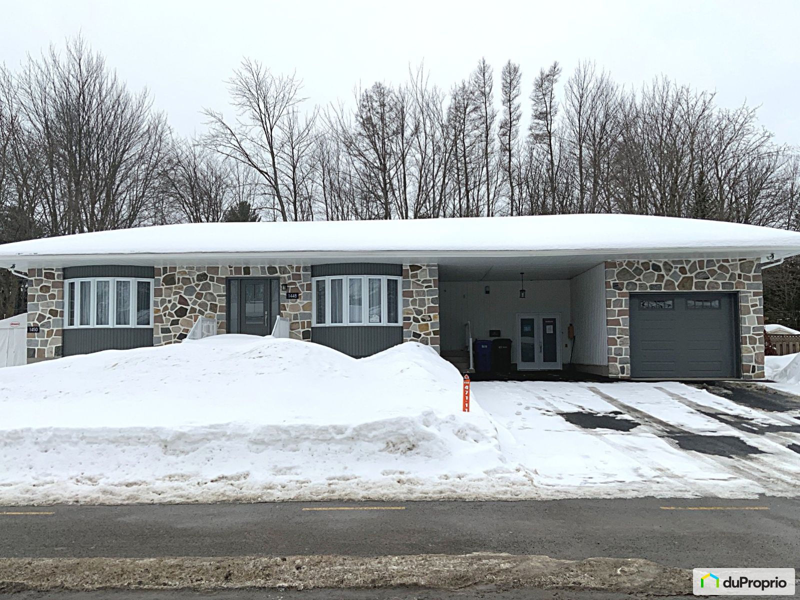Duplex à vendre Mascouche 3 chambres 2 salles de bain 1033473