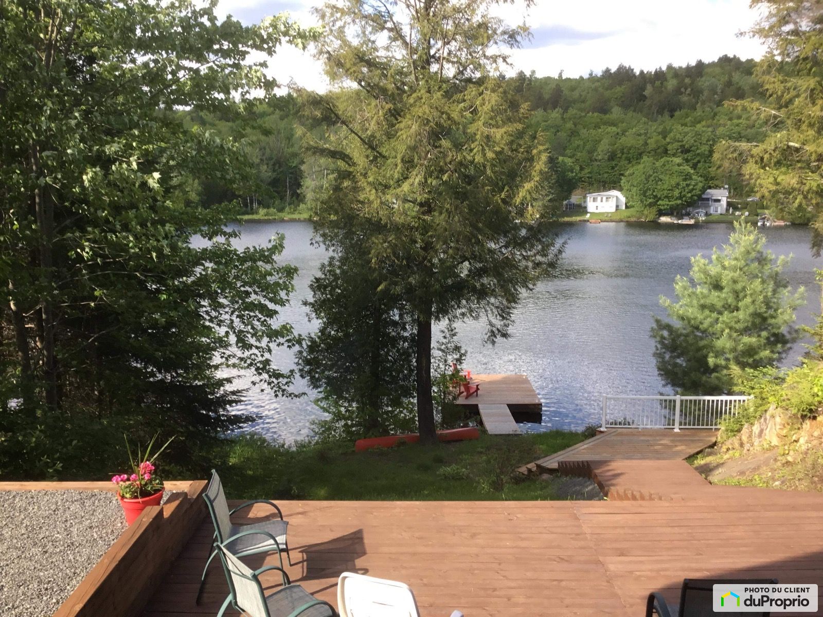Chalet à Vendre Lac Souris Du Proprio Maison à un étage et demi à vendre St-Mathieu-Du-Parc 3 chambres #1033745